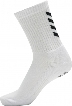 Hummel 3er Pack Sportsocken Fundamental - Weiß